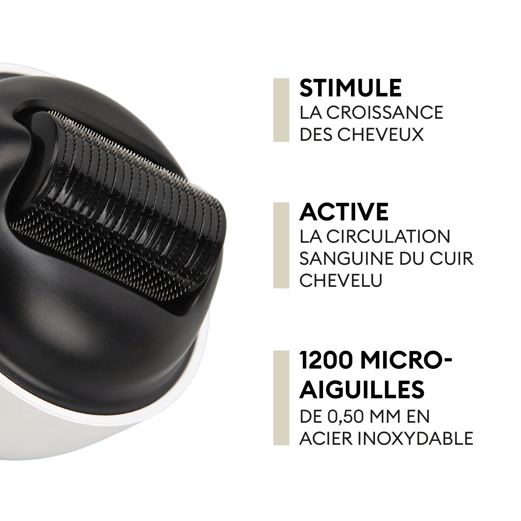 Dermaroller Cuir Chevelu