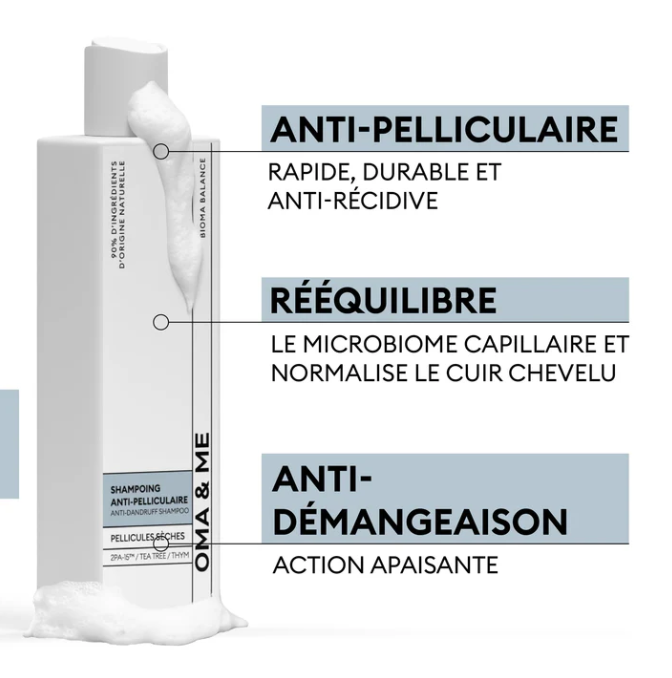 Shampoing Antipelliculaire