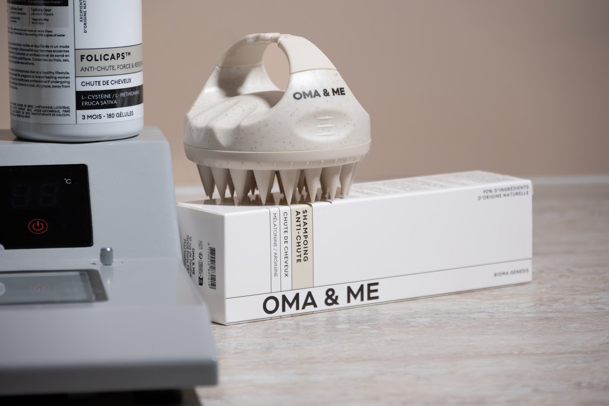 Brosse Massante Cuir Chevelu