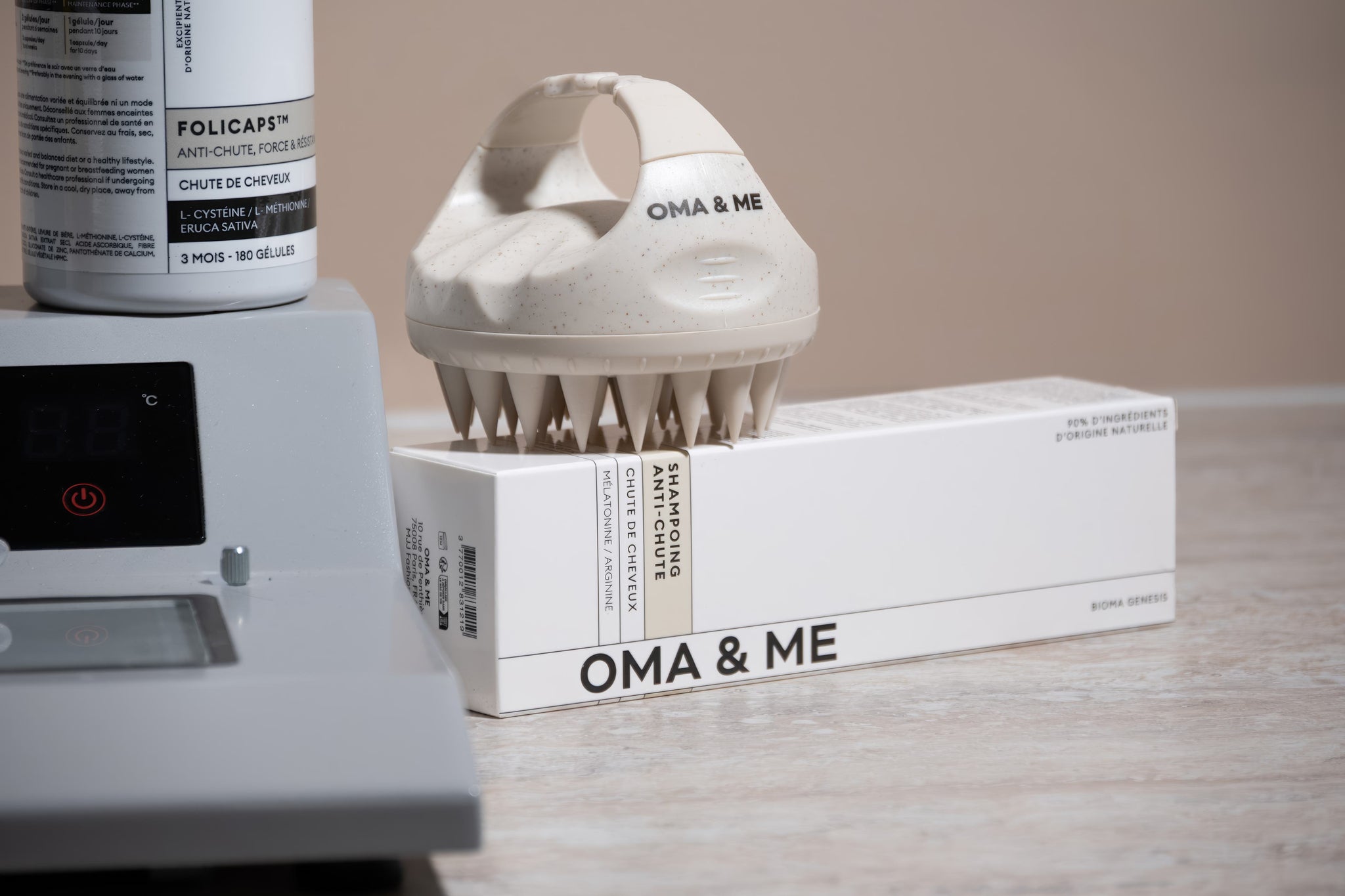 Brosse Massante Cuir Chevelu