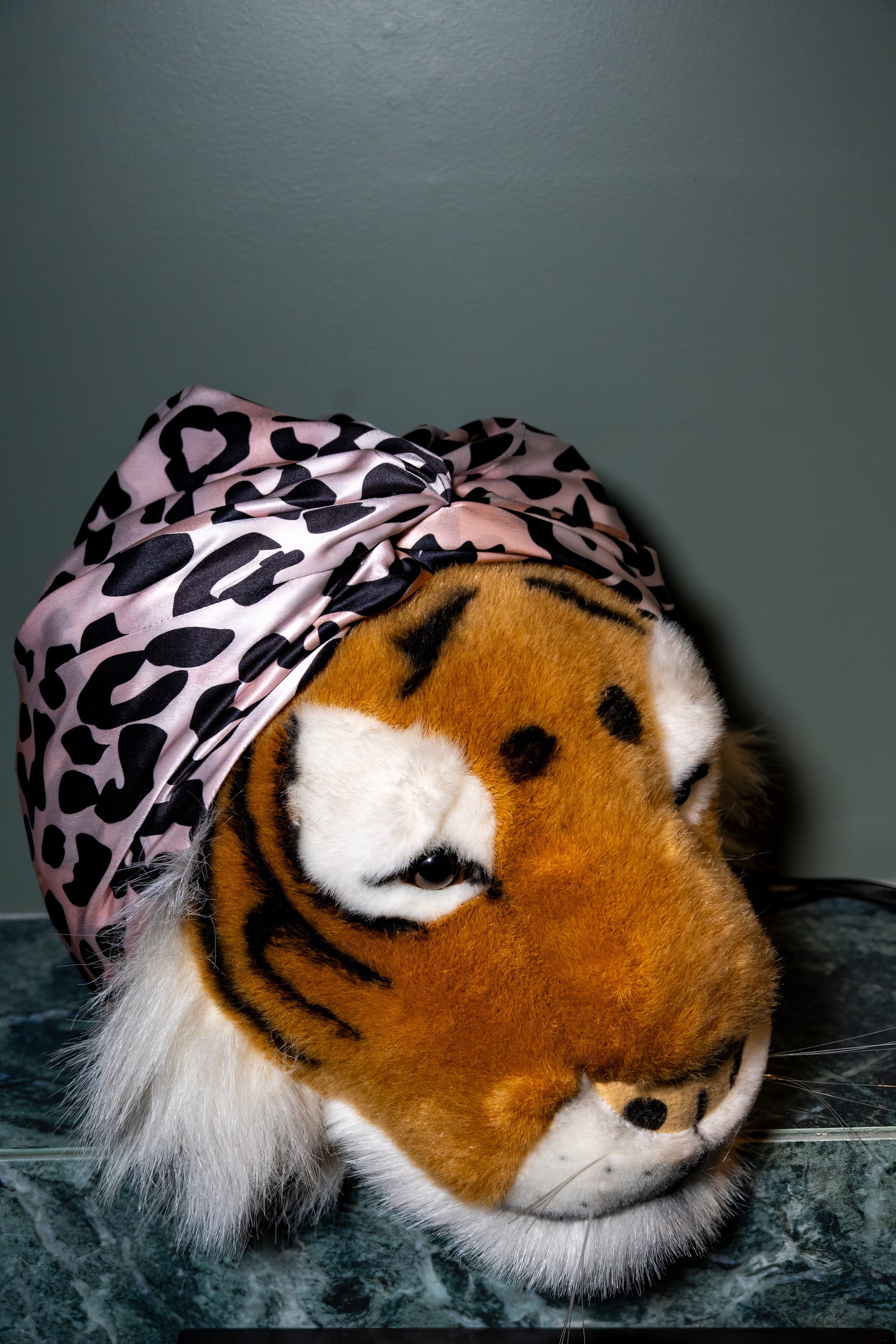 Bonnet de nuit en soie