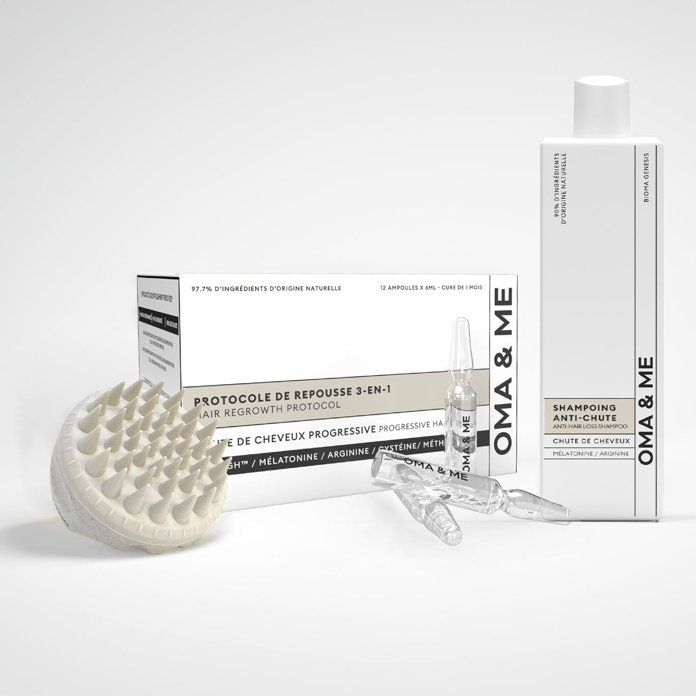 Brosse Massante Cuir Chevelu