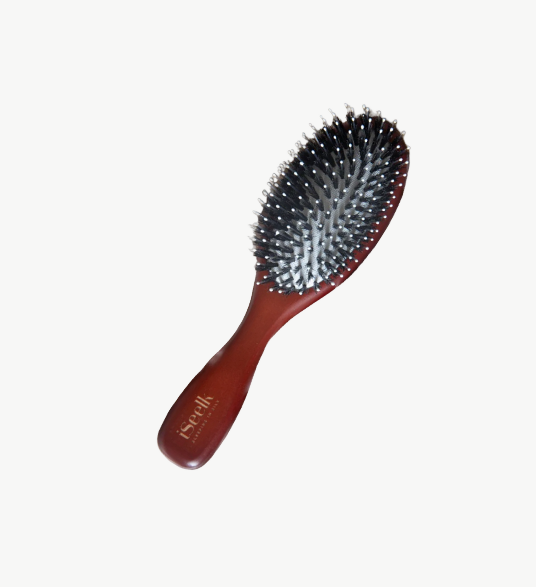 Brosse cheveux poils de sanglier & picots nylon