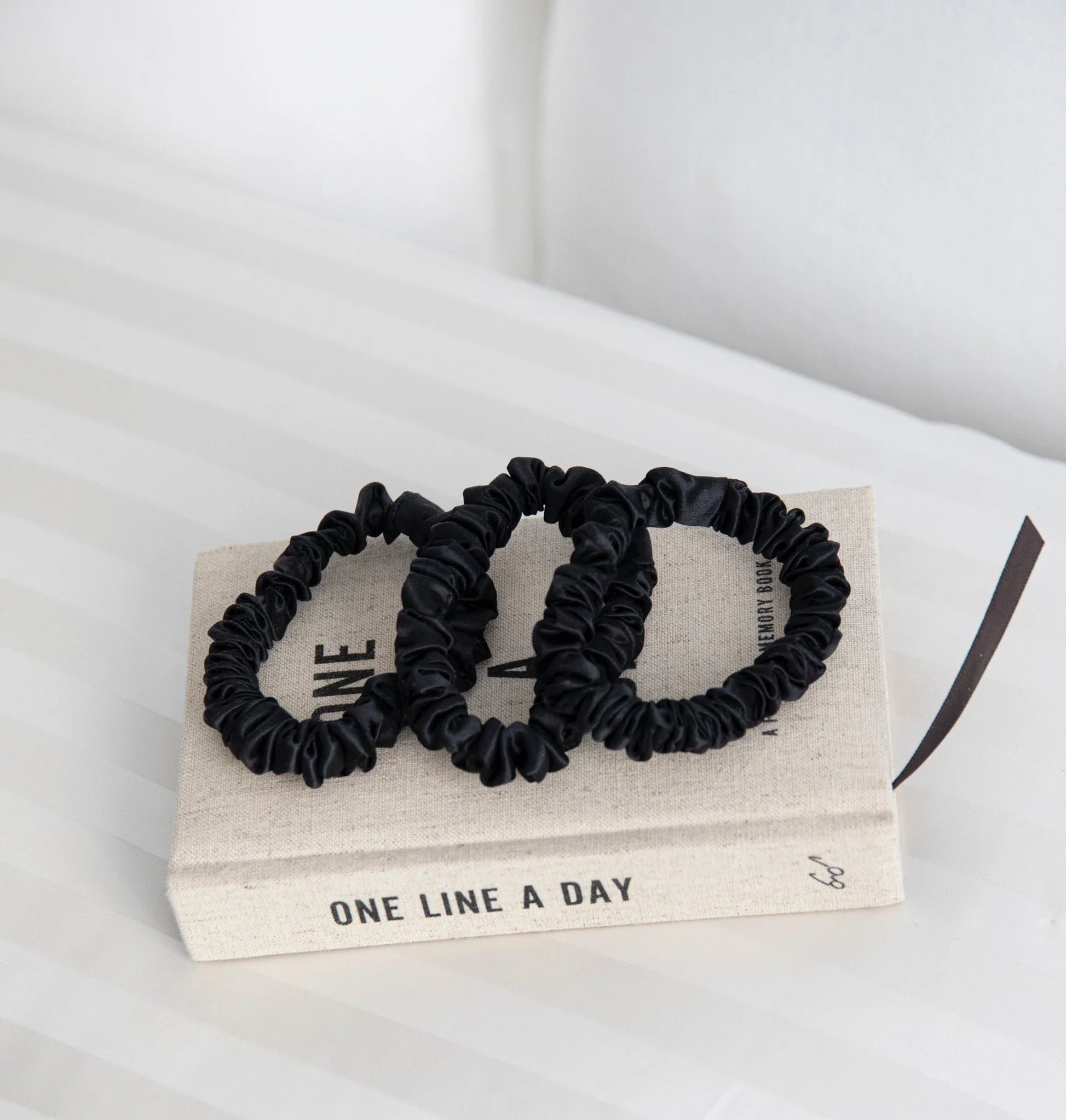 Lot de 3 Chouchous en soie