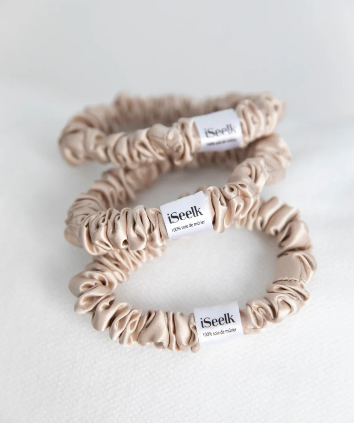 Lot de 3 Chouchous en soie