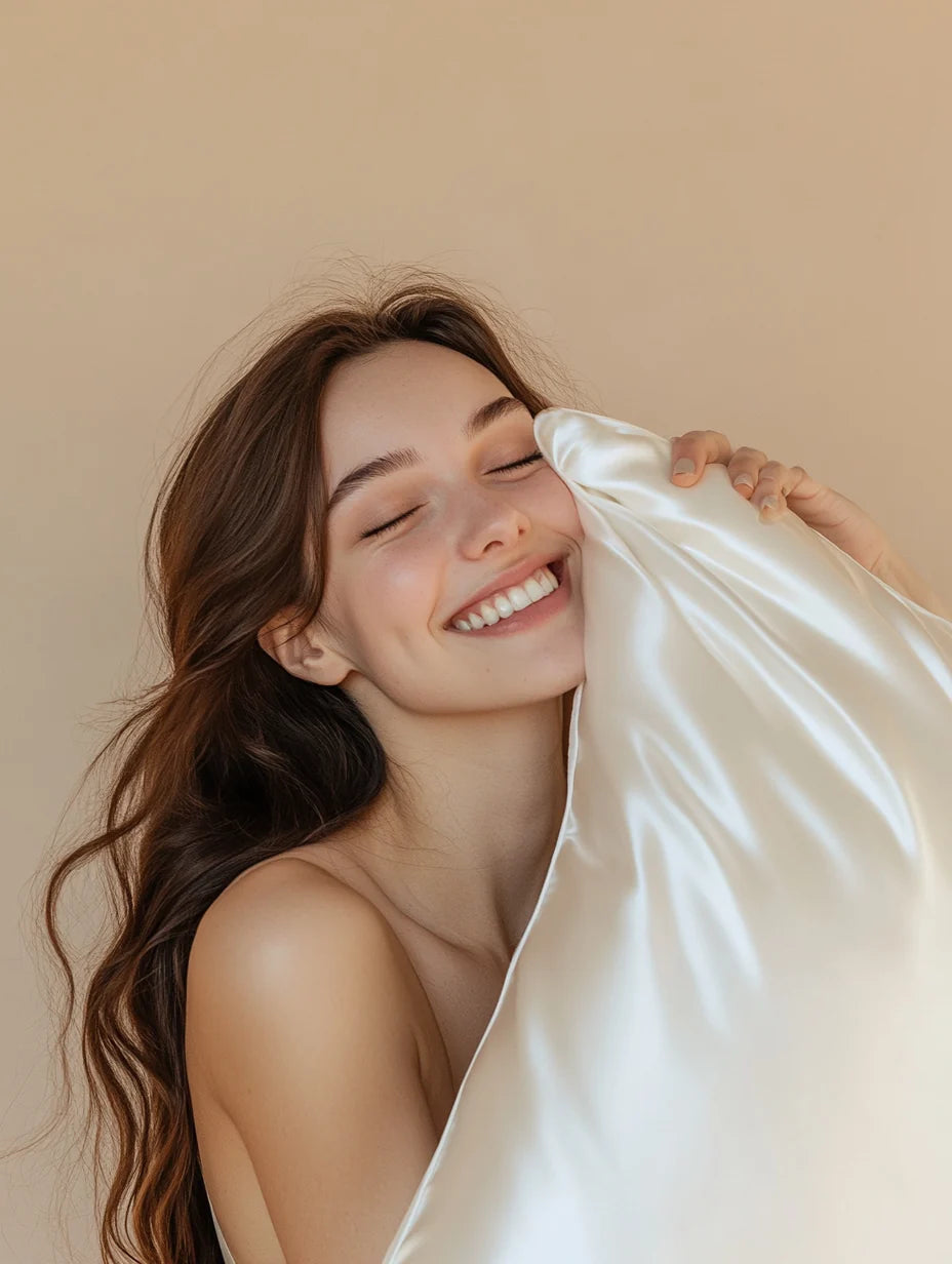 Taie d'oreiller en soie